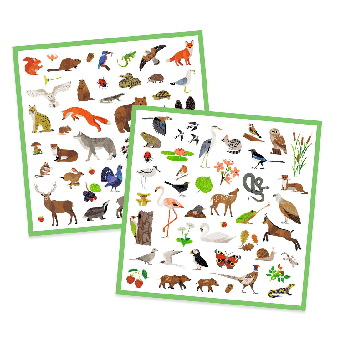 Djeco Fauna Sticker Collection