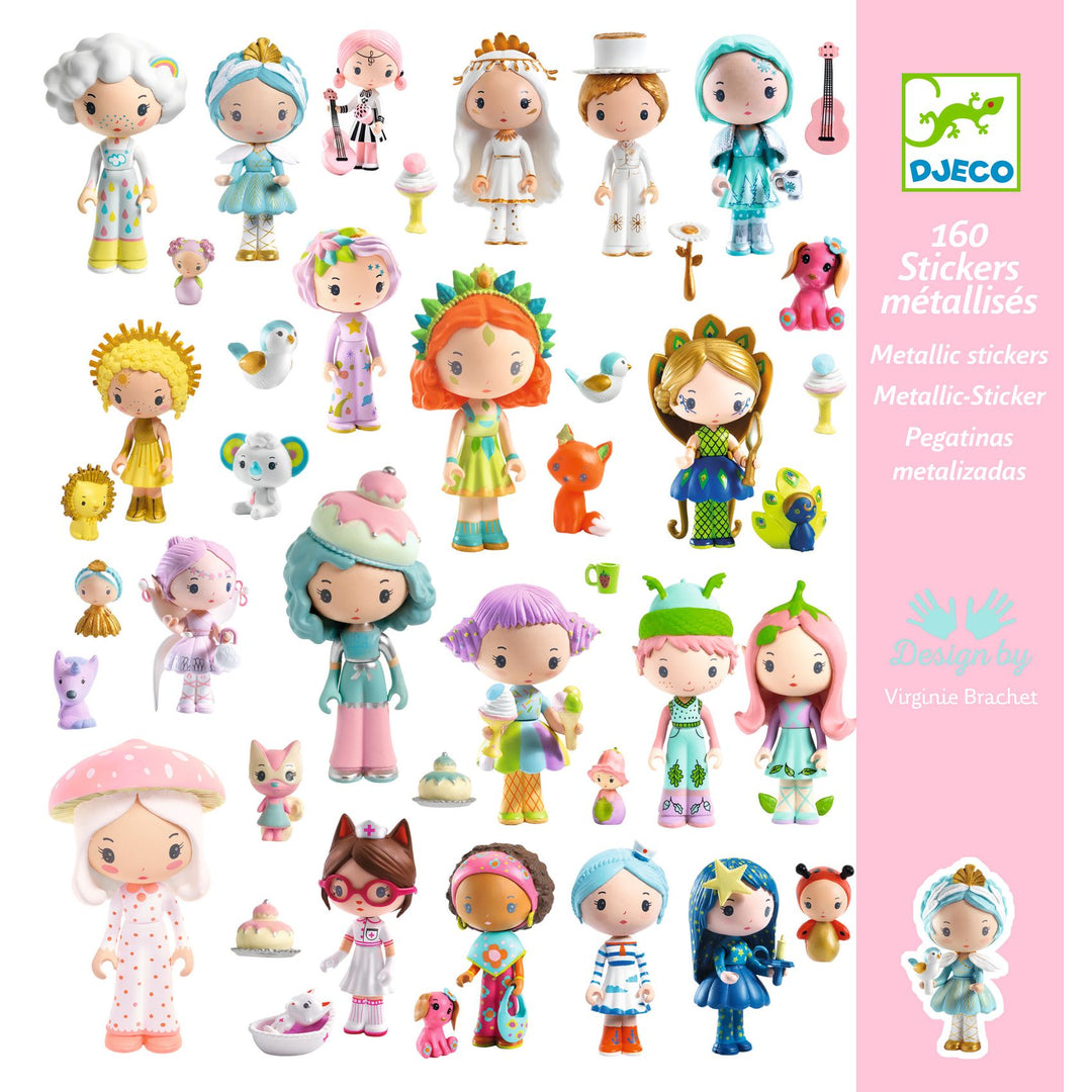Djeco The Little World of Tinyly Sticker Collection