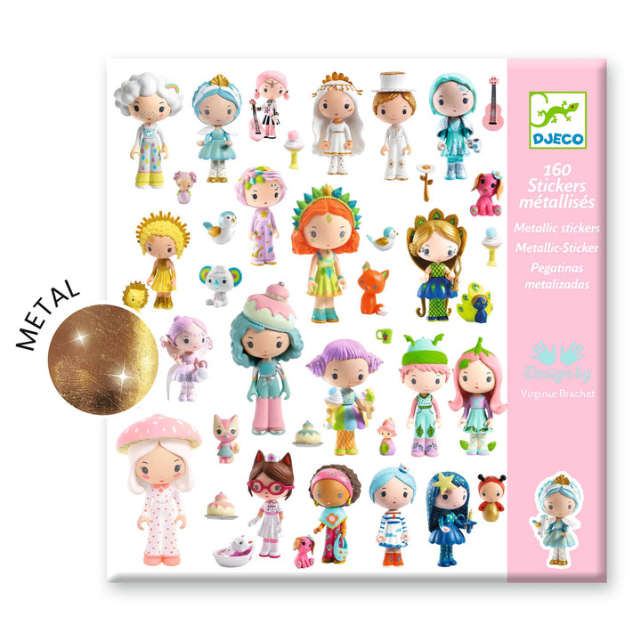 Djeco The Little World of Tinyly Sticker Collection