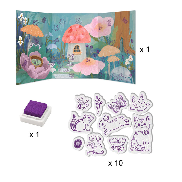Djeco Multi-Activity Box – Fluffy Box