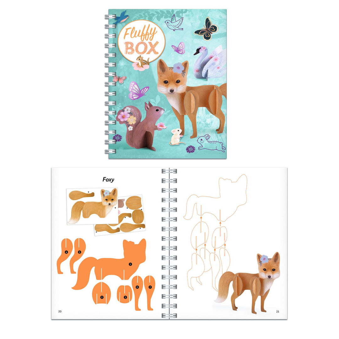 Djeco Multi-Activity Box – Fluffy Box