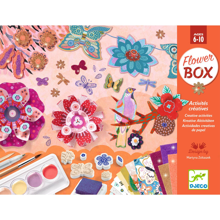 Djeco Multi-Activity Box – The Flower Garden