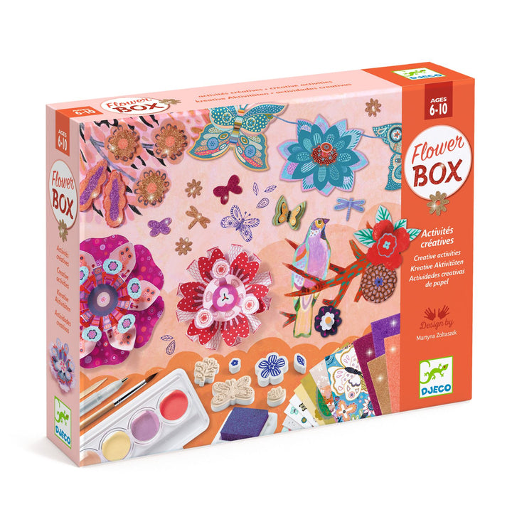 Djeco Multi-Activity Box – The Flower Garden