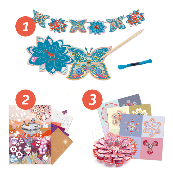 Djeco Multi-Activity Box – The Flower Garden