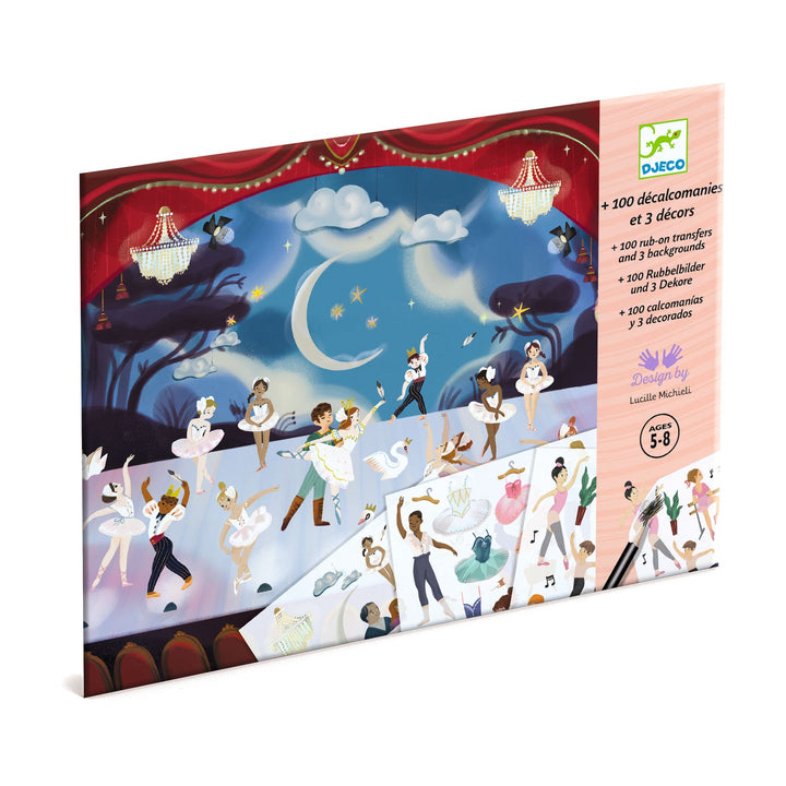 Djeco Little Ballet Dancers Picture Transfers