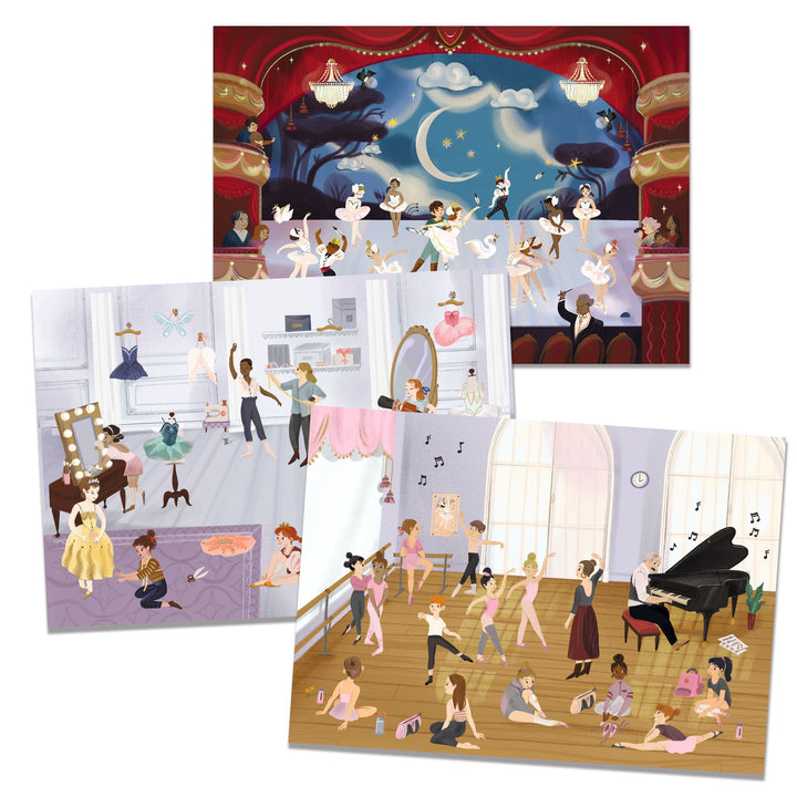 Djeco Little Ballet Dancers Picture Transfers