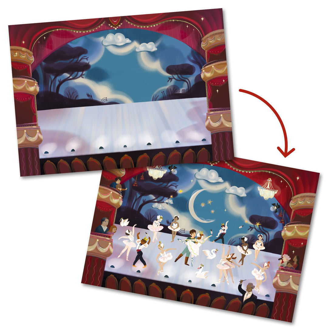 Djeco Little Ballet Dancers Picture Transfers