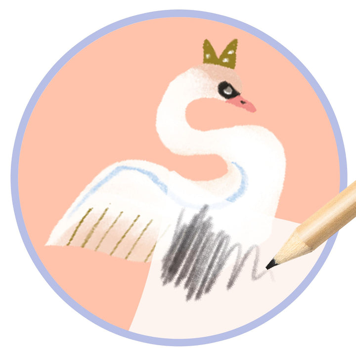 Djeco Little Ballet Dancers Picture Transfers