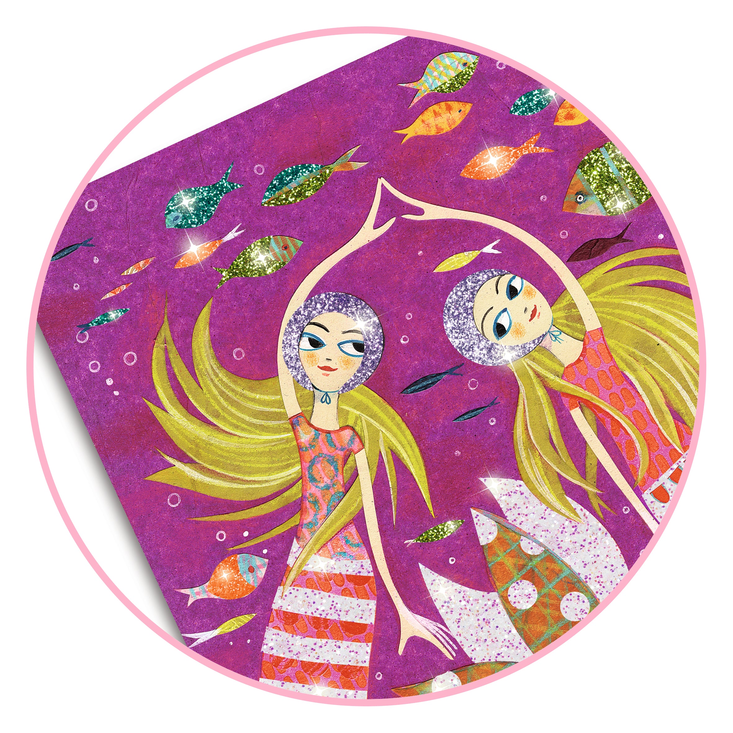 Djeco Glitter Art – Mermaid Lights