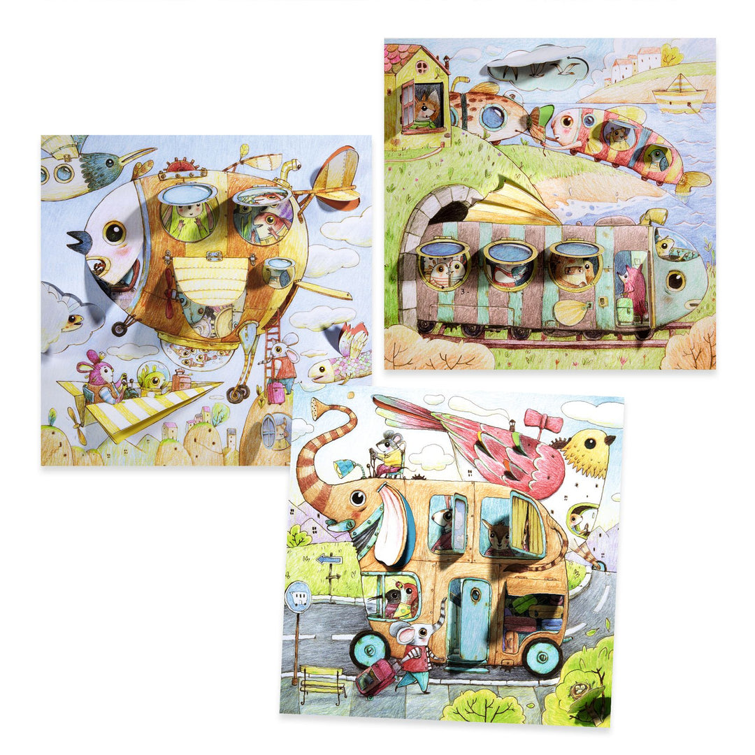 Djeco Colouring Surprise – Malo’s Trip