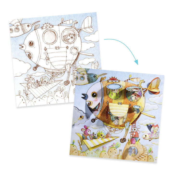 Djeco Colouring Surprise – Malo’s Trip