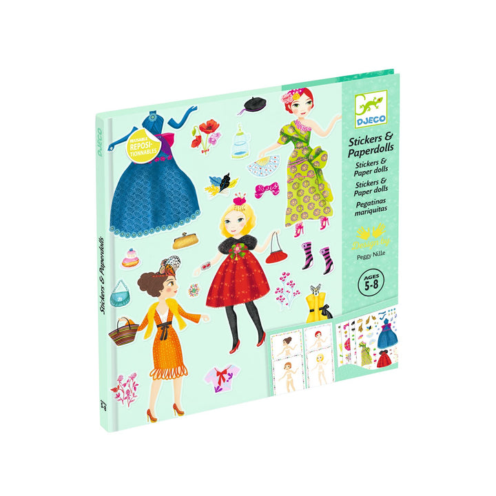 Djeco Stickers &amp; Paper Dolls – Massive Fashion