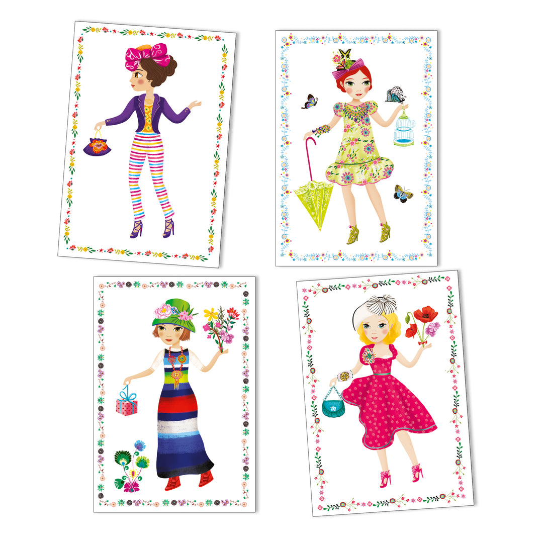 Djeco Stickers &amp; Paper Dolls – Massive Fashion