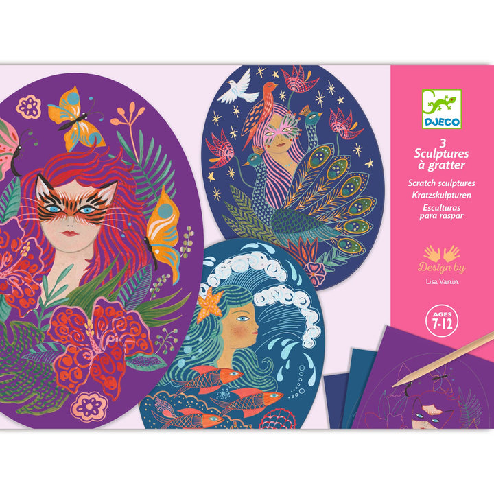 Djeco Nymphs Scratch Cards