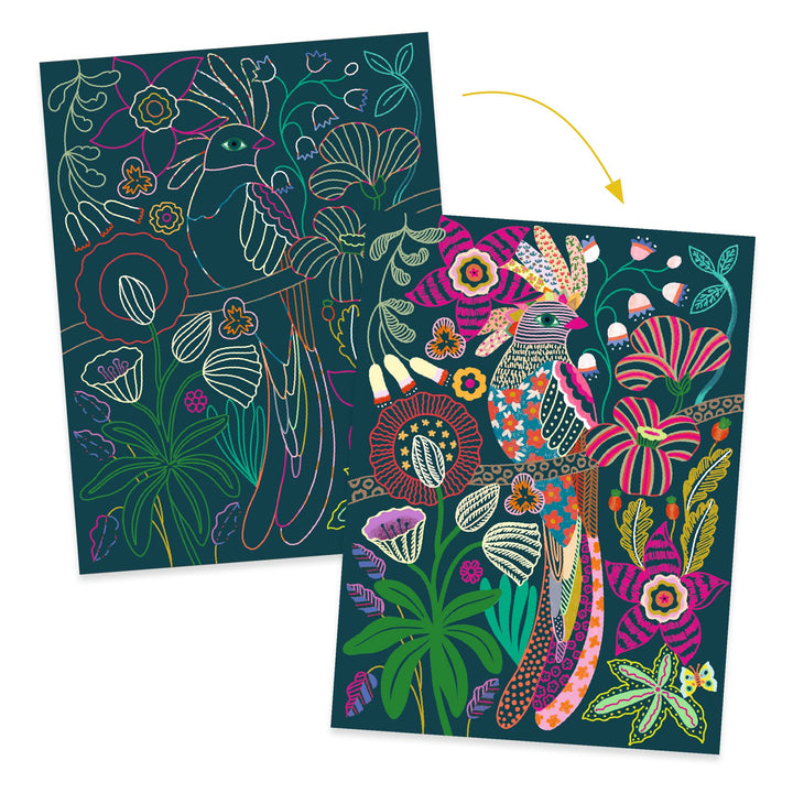 Djeco Scratch Cards – Rococo