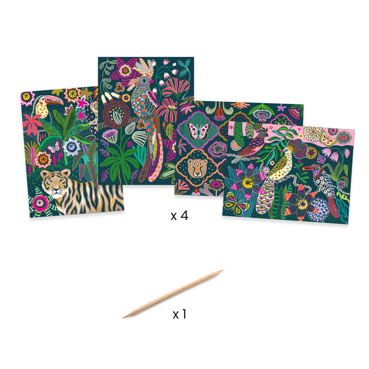 Djeco Scratch Cards – Rococo
