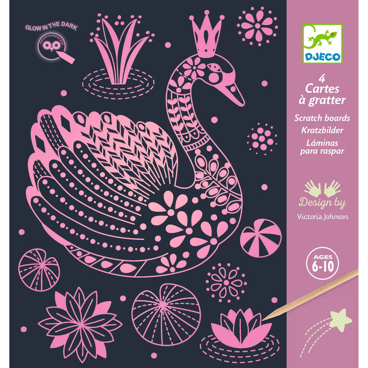 Djeco Scratch Cards – Wonderful World