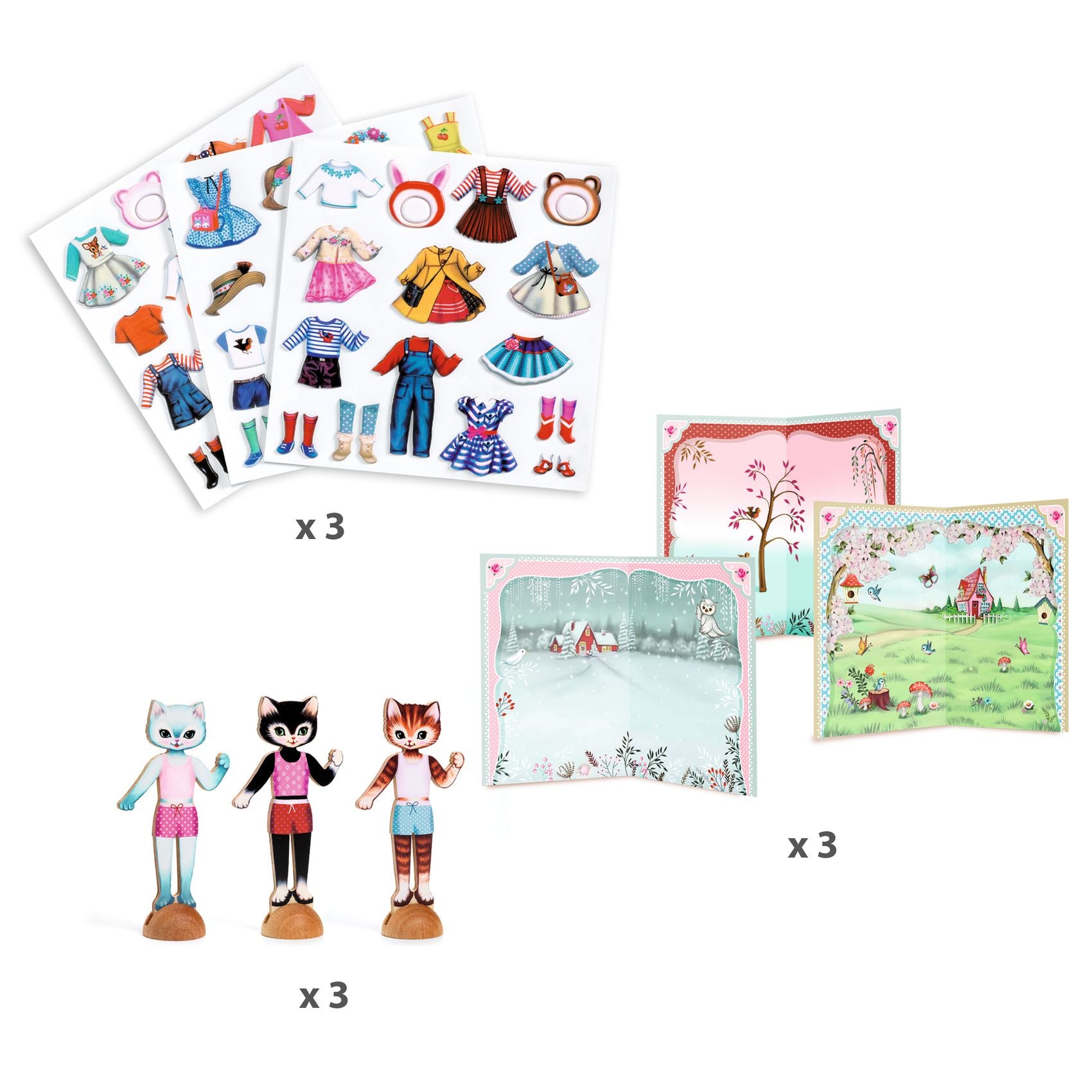 Djeco Collage – Little Wardrobe
