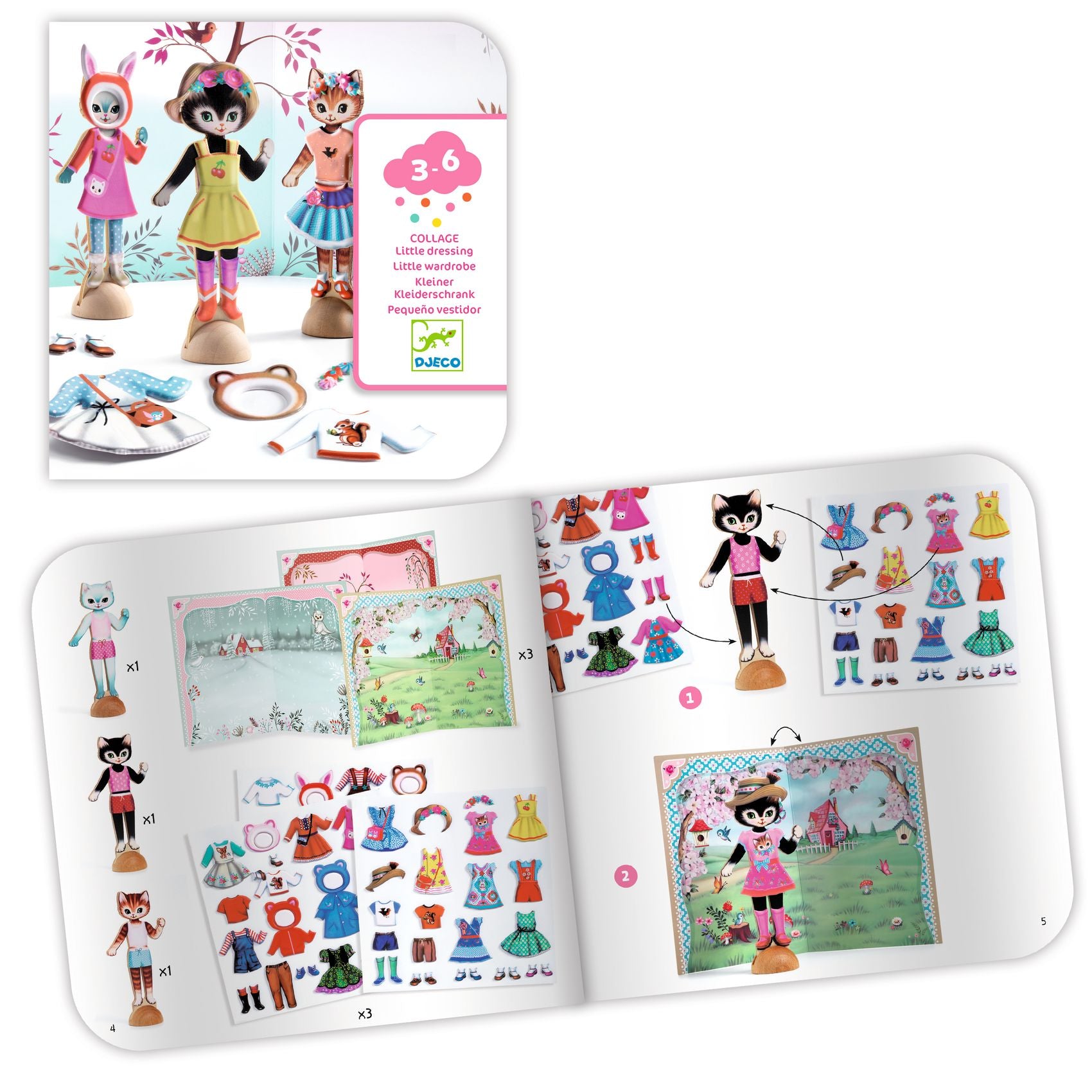 Djeco Collage – Little Wardrobe
