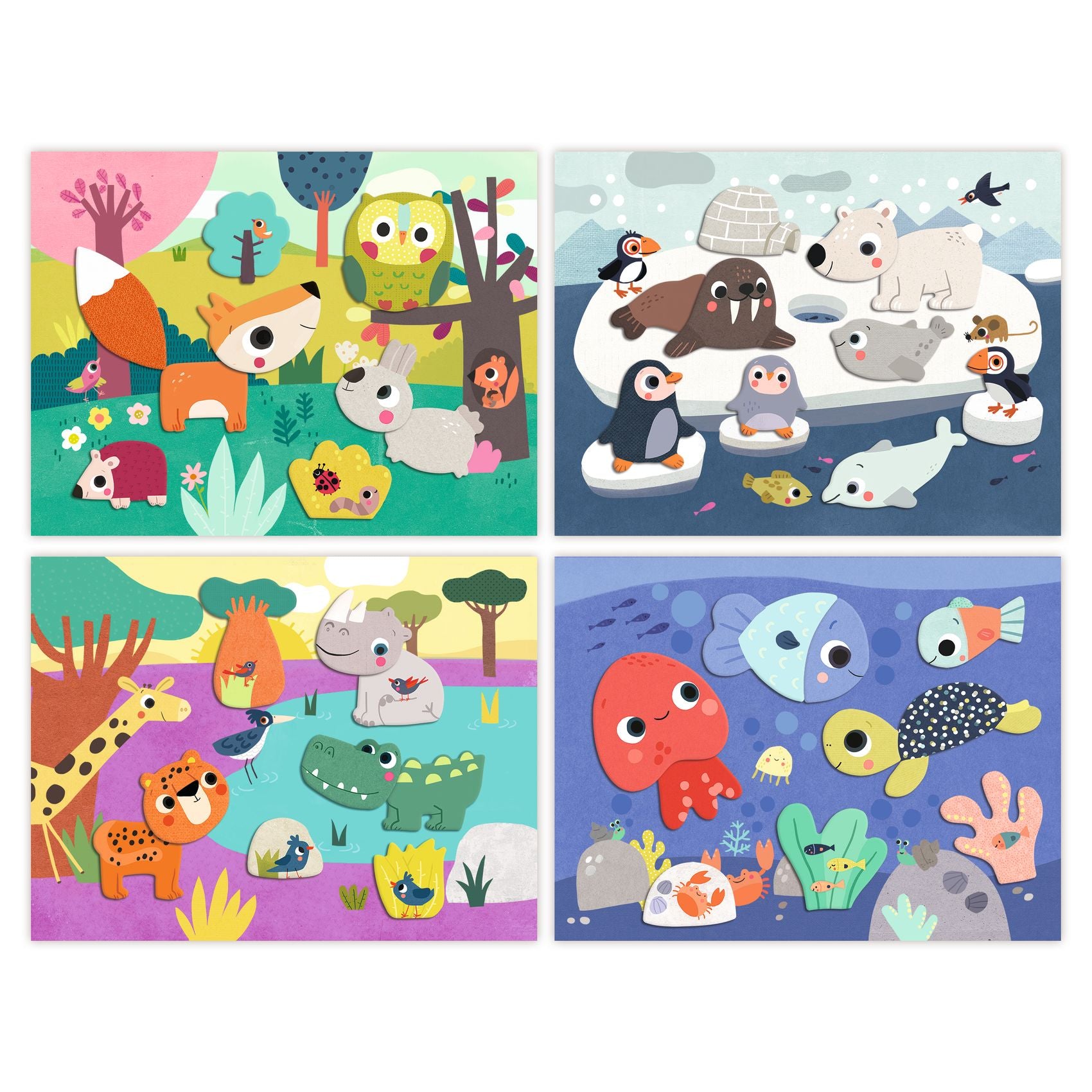 Djeco Collages for Toddlers – My First Collages