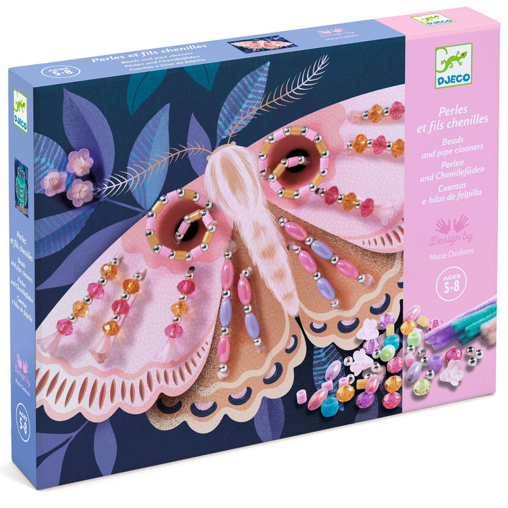 Djeco Threading Beads &amp; Pipe Cleaners – Light Up the Night