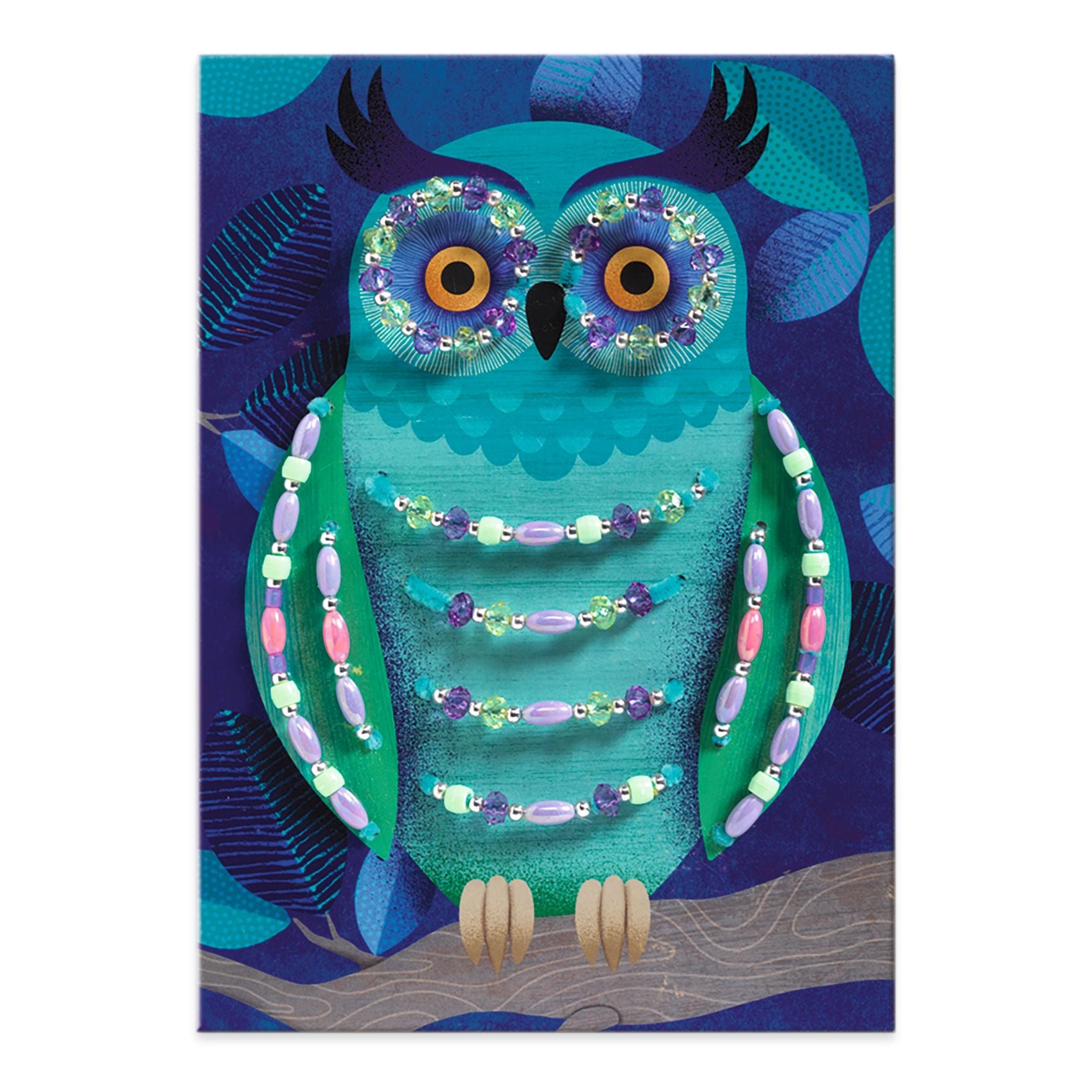 Djeco Threading Beads & Pipe Cleaners – Light Up the Night