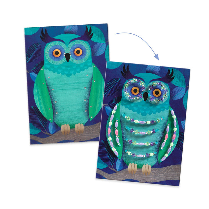 Djeco Threading Beads &amp; Pipe Cleaners – Light Up the Night