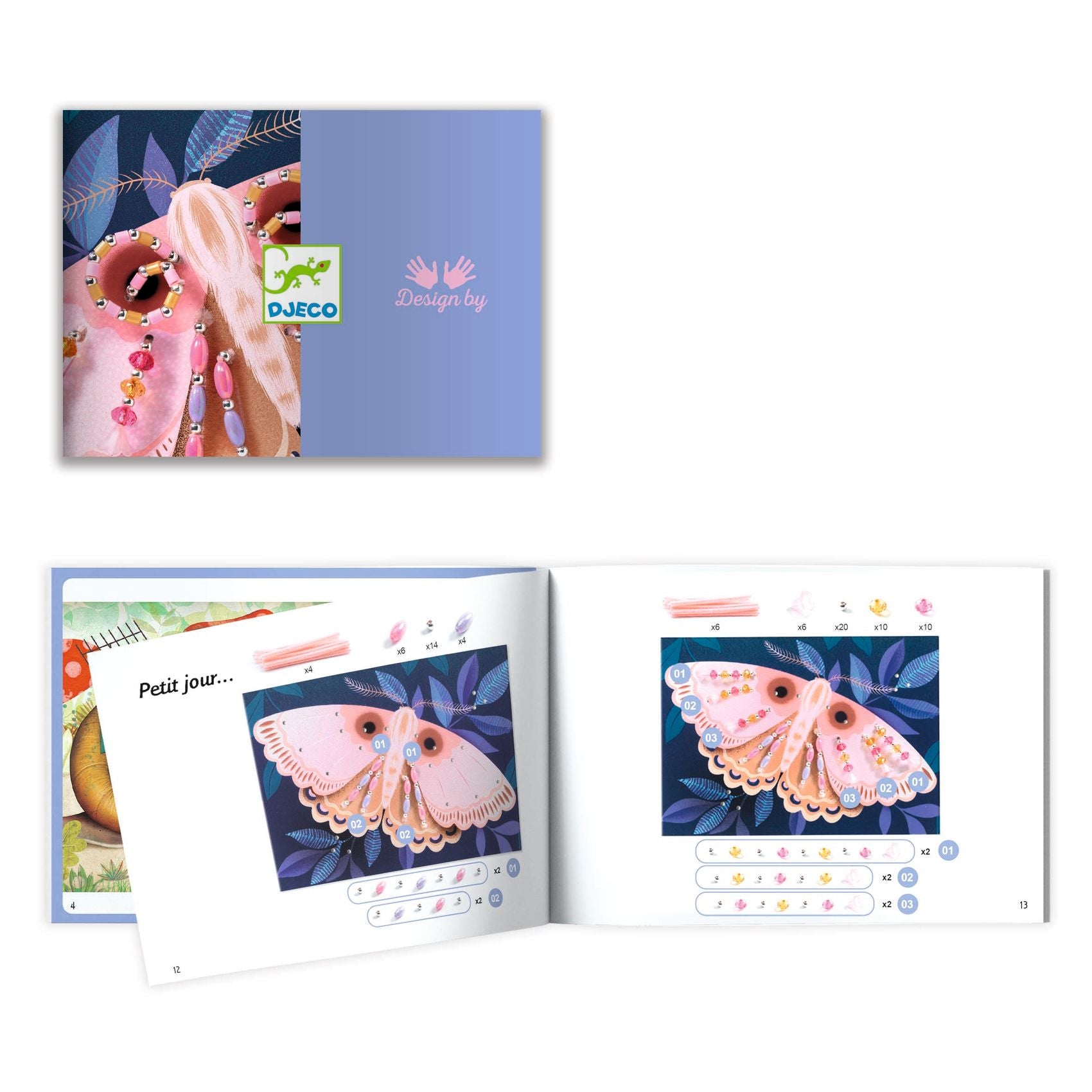 Djeco Threading Beads & Pipe Cleaners – Light Up the Night