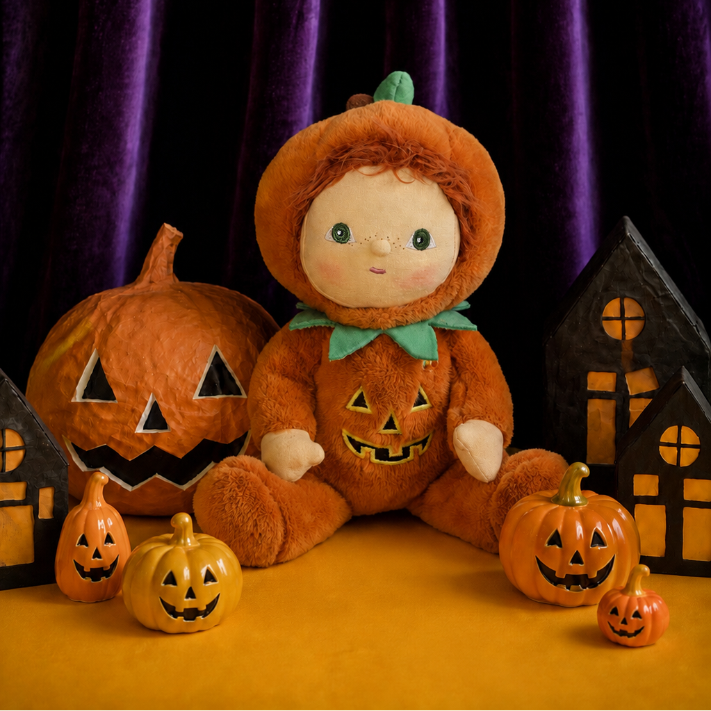 Olli Ella Boo Bunch Dinky Dinkum Doll – Jule Jack-O-Lantern (Limited Edition)