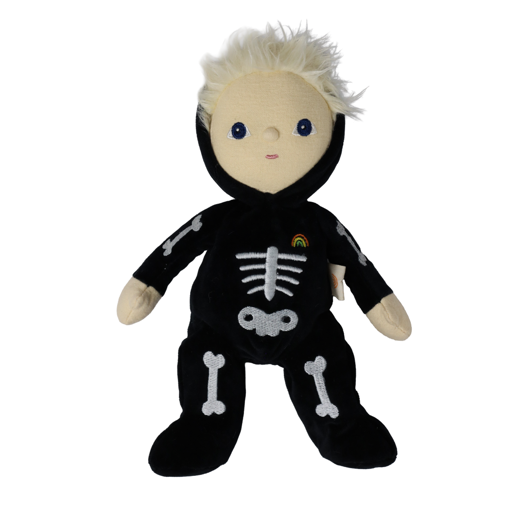 Olli Ella Boo Bunch Dinky Dinkum Doll – Scully Skeleton (Limited Edition)