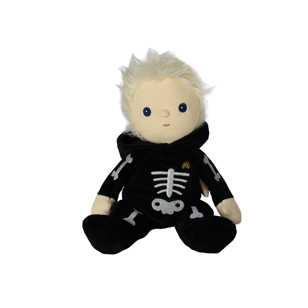 Olli Ella Boo Bunch Dinky Dinkum Doll – Scully Skeleton (Limited Edition)