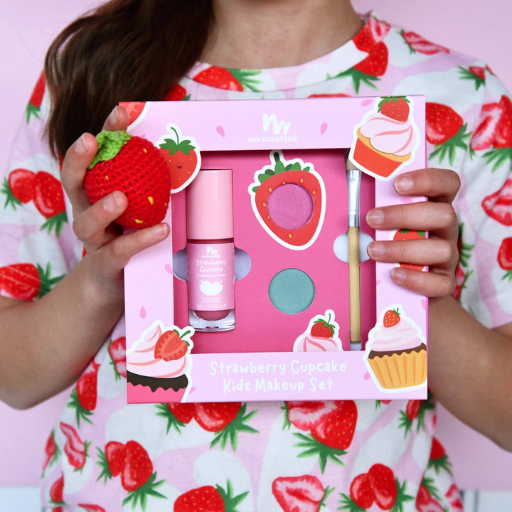 No Nasties Kids Natural Play Makeup Set – Strawberry Cupcake