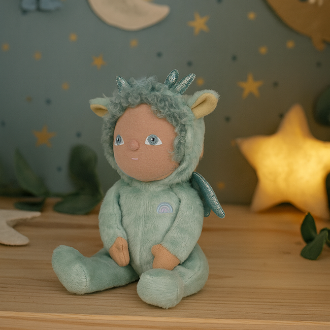 Olli Ella Rainbow Realm Dinky Dinkum Doll – Dante Dragon (Limited Edition)