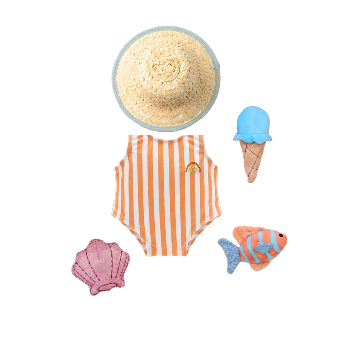 Olli Ella Seashell Shores Dinkum Boardwalk Beach Dress-Up Set (Limited Edition)