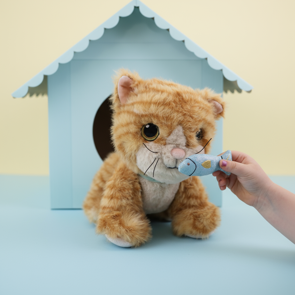 Olli Ella Dinkum Cat Binx – Ginger