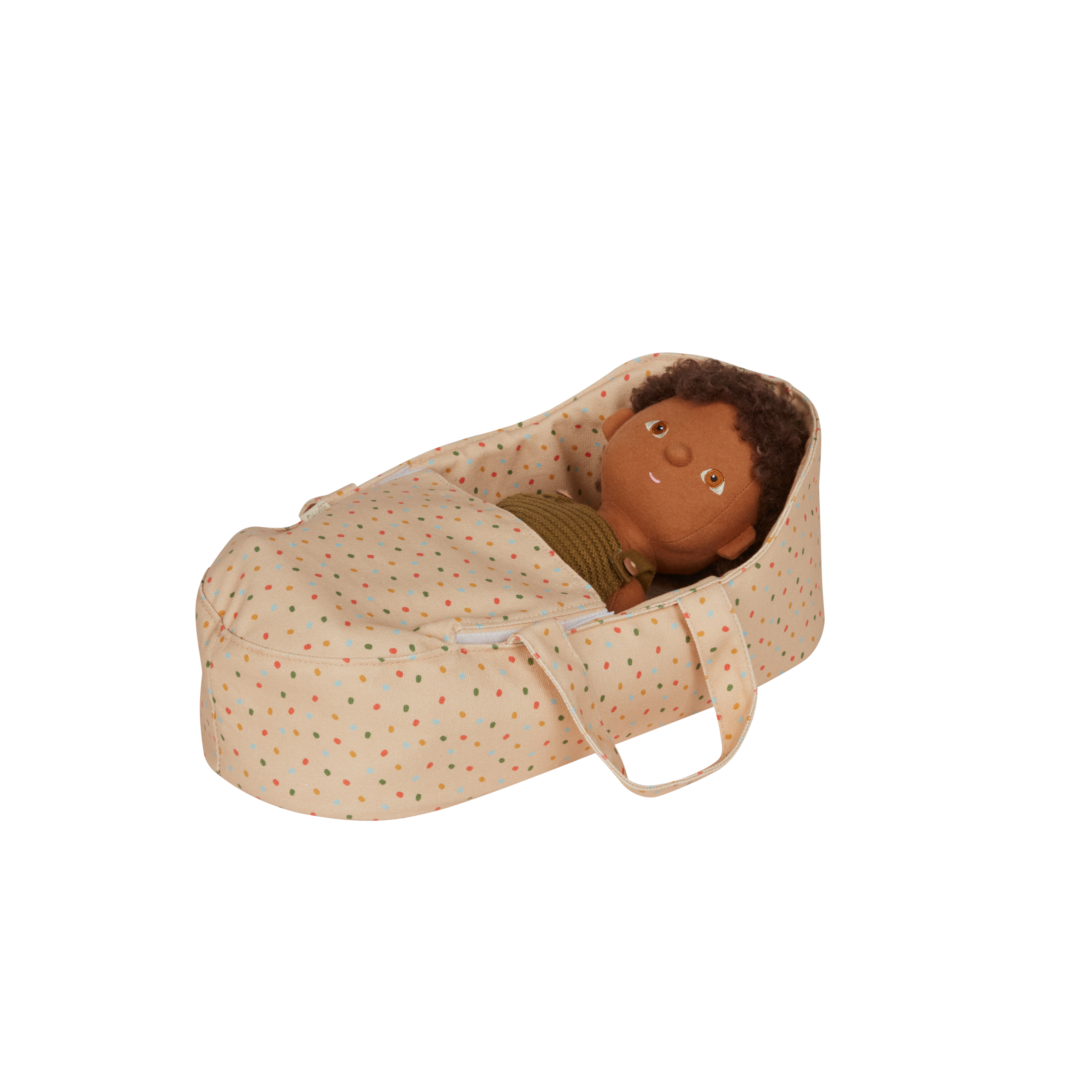 Olli Ella Dinkum Doll Carry Cot – Gumdrop