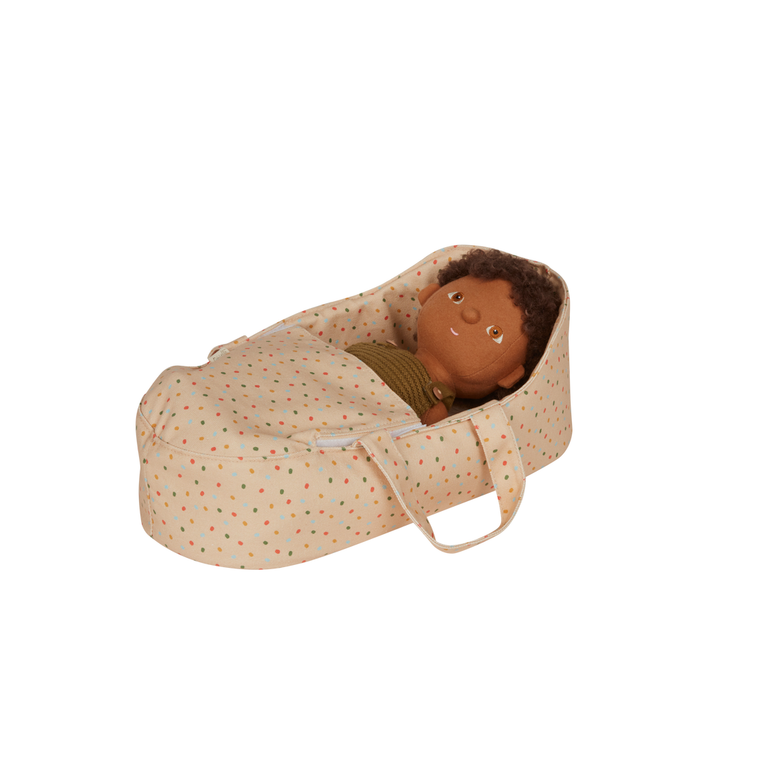Olli Ella Dinkum Doll Carry Cot – Gumdrop