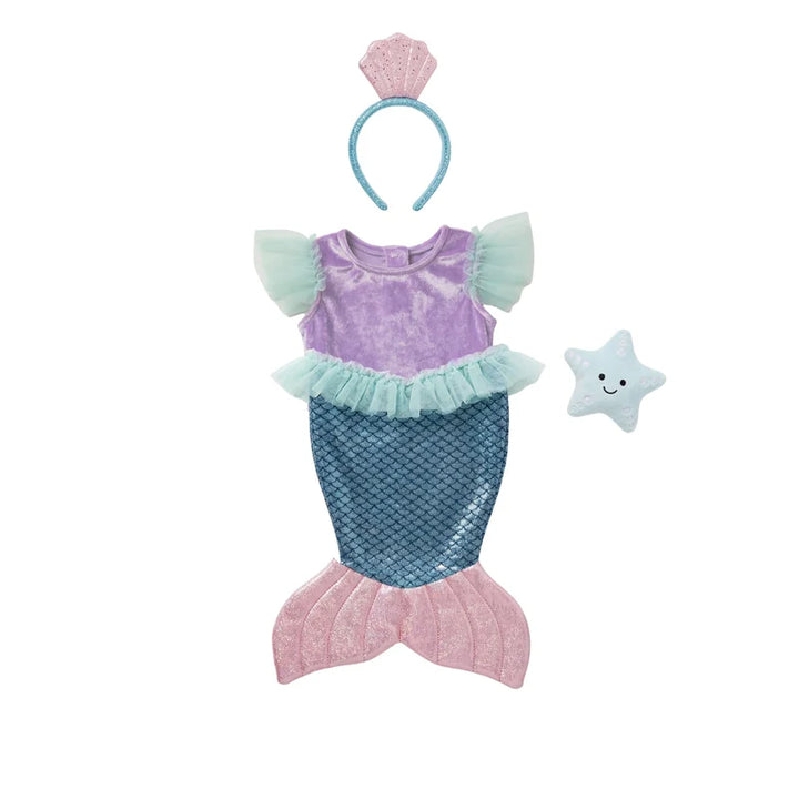Olli Ella Seashell Shores Dinkum Mermaid Dress-Up Set