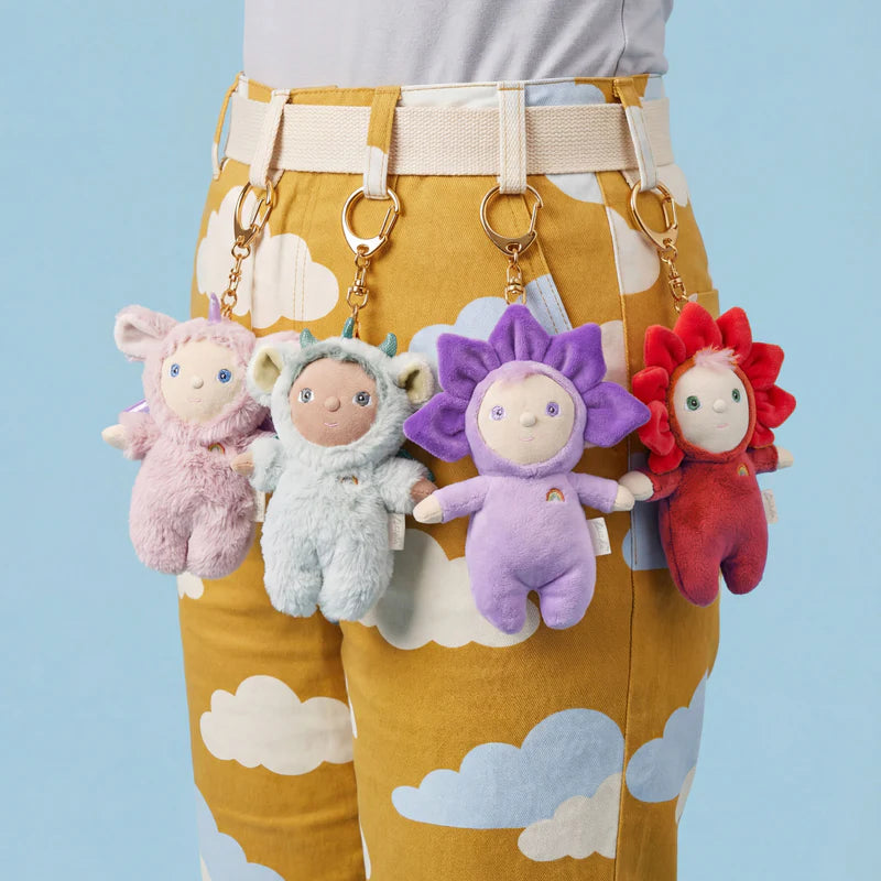 Olli Ella Dinky Bag Charm – Una Unicorn