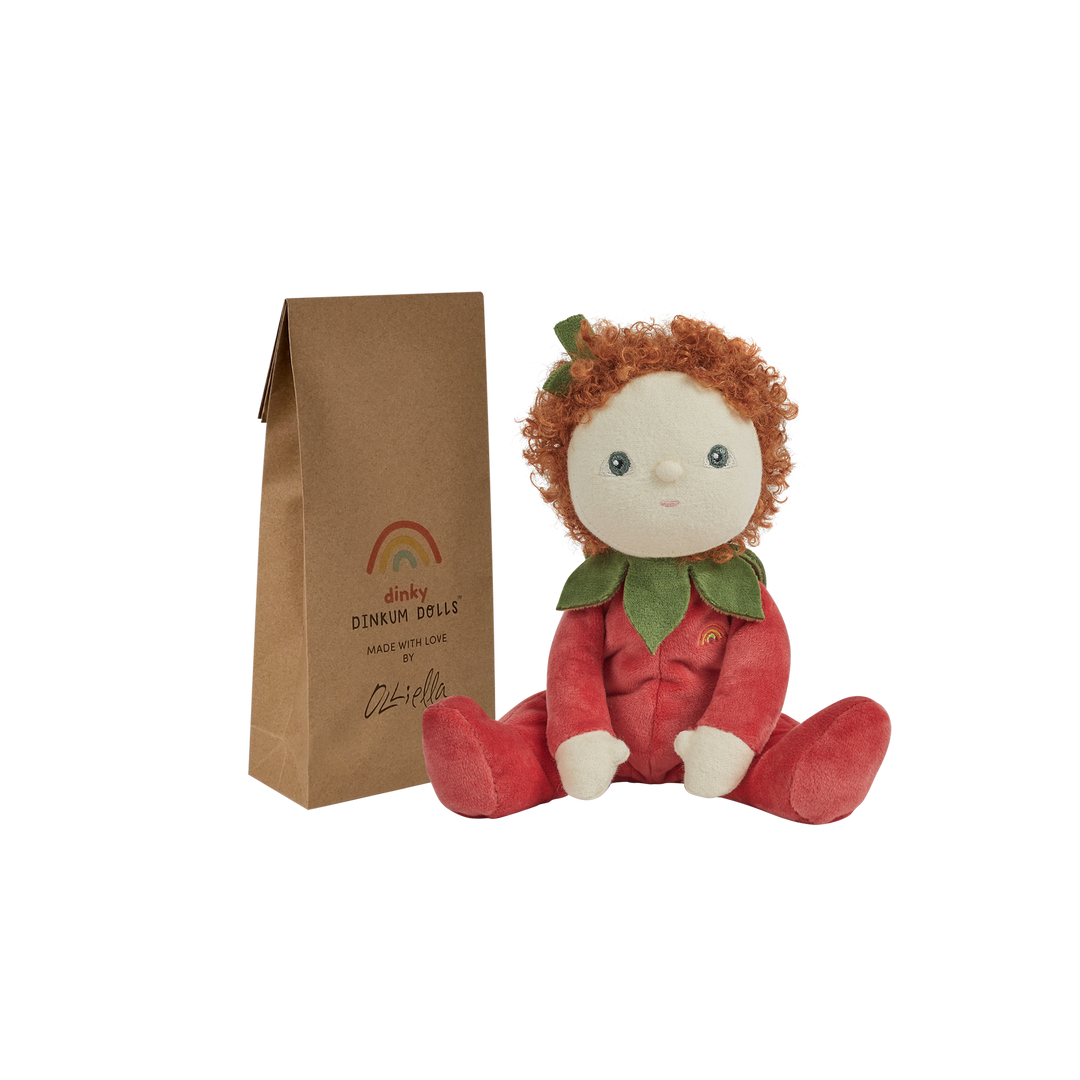 Olli Ella Dinky Dinkum Doll – Polly Poinsettia