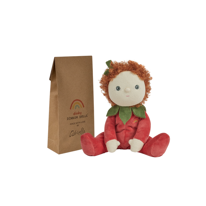 Olli Ella Dinky Dinkum Doll – Polly Poinsettia