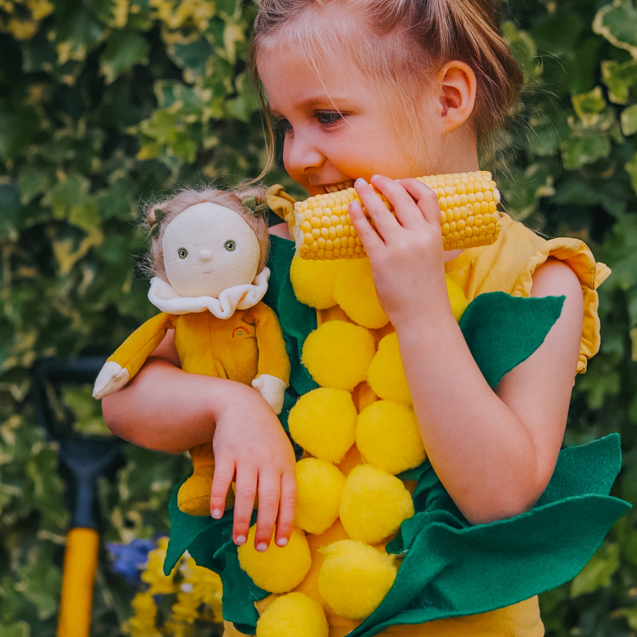 Olli Ella Happy Harvest Dinky Dinkum Doll – Cora Corn