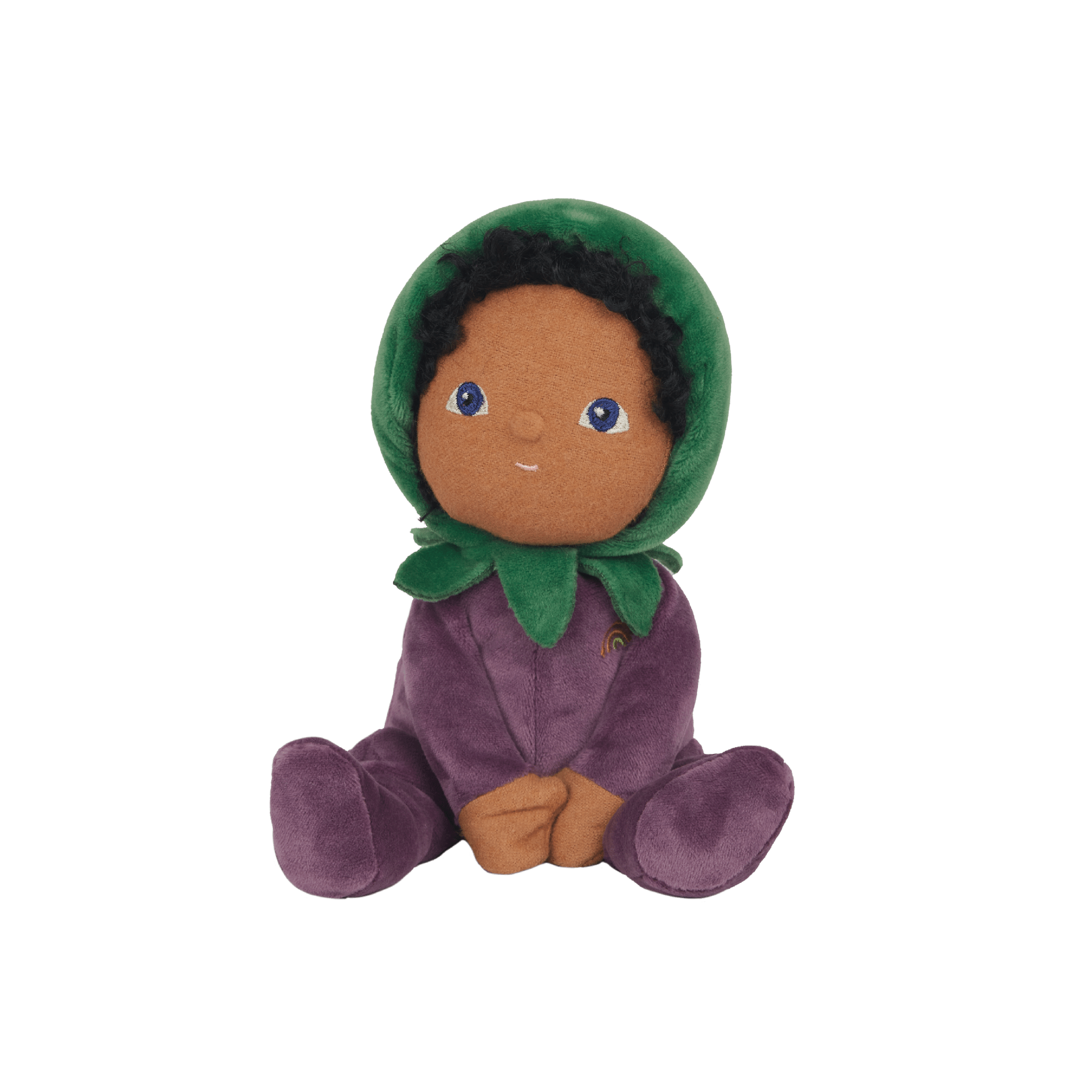 Olli Ella Happy Harvest Dinky Dinkum Doll – Ellis Eggplant