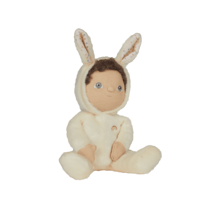Olli Ella Fluffle Family Dinky Dinkum Doll – Basil Bunny Cream