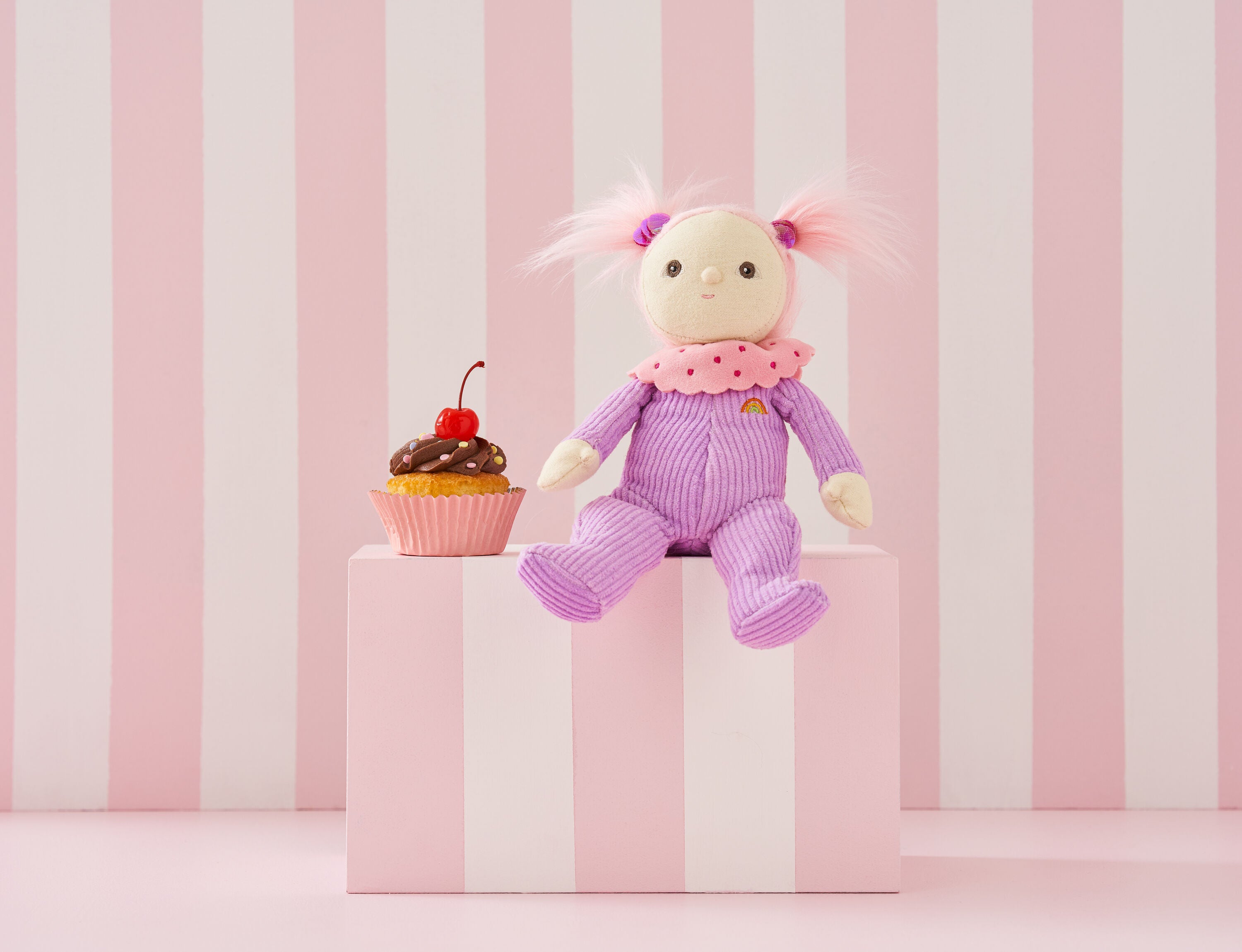 Olli Ella Dinky Dinkum Sweet Treats Doll – Clara Cupcake