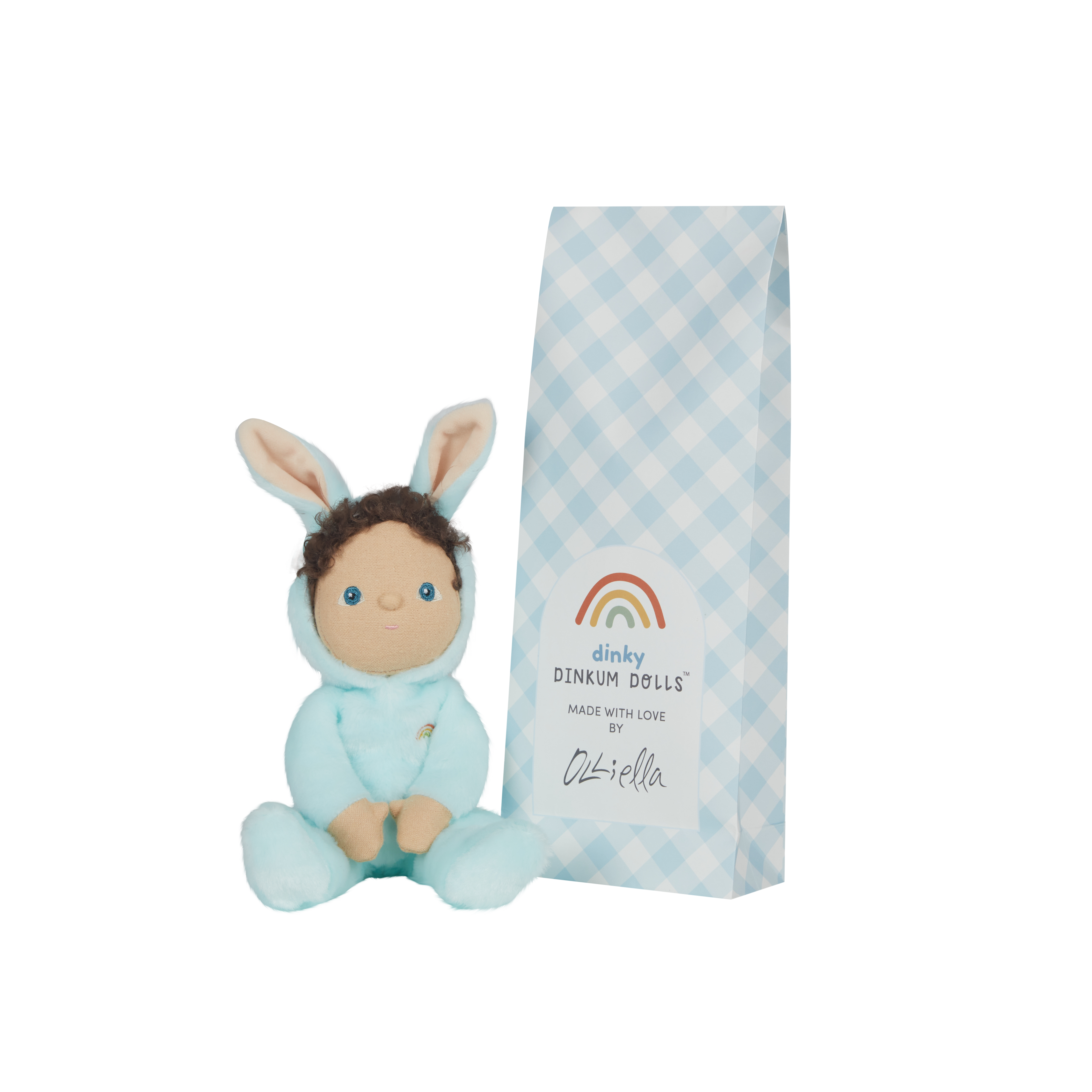 Olli Ella Fluffle Family Dinky Dinkum Doll – Basil Bunny