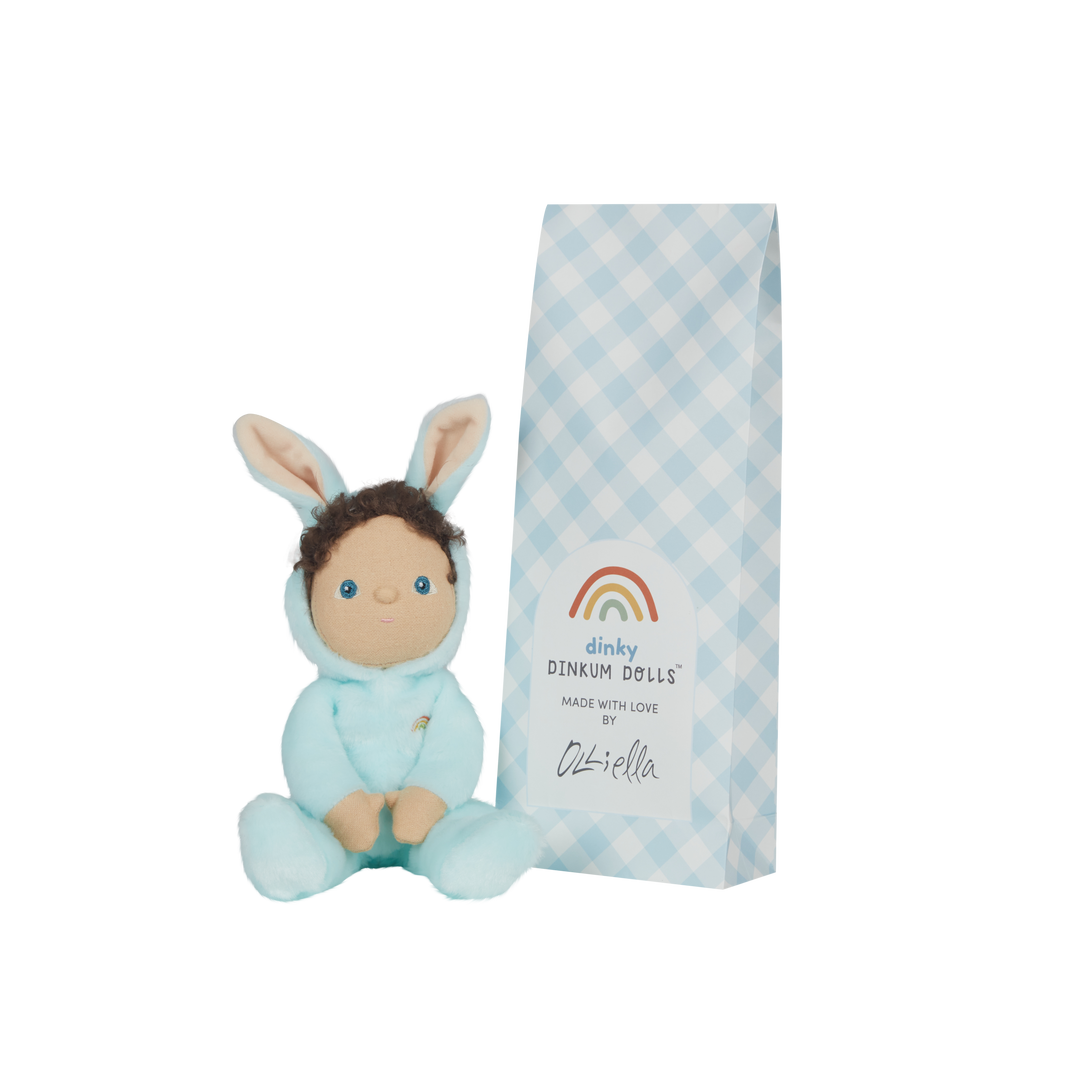Olli Ella Fluffle Family Dinky Dinkum Doll – Basil Bunny