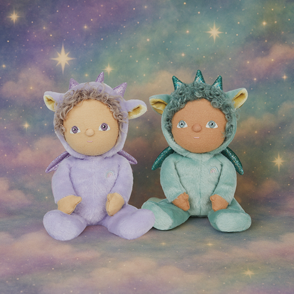 Olli Ella Rainbow Realm Dinky Dinkum Doll – Duffy Dragon (Limited Edition)