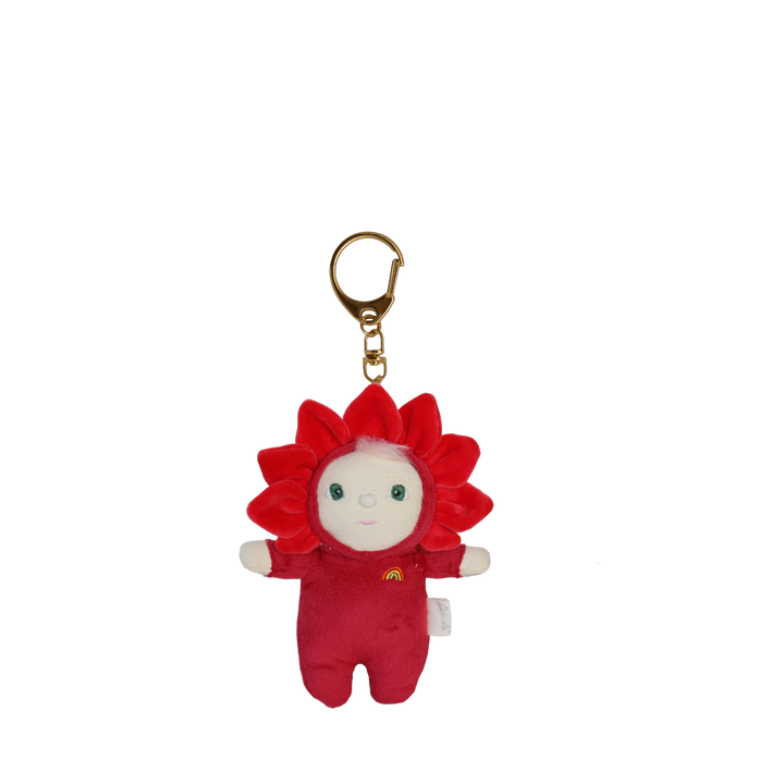 Olli Ella Dinky Bag Charm – Rose