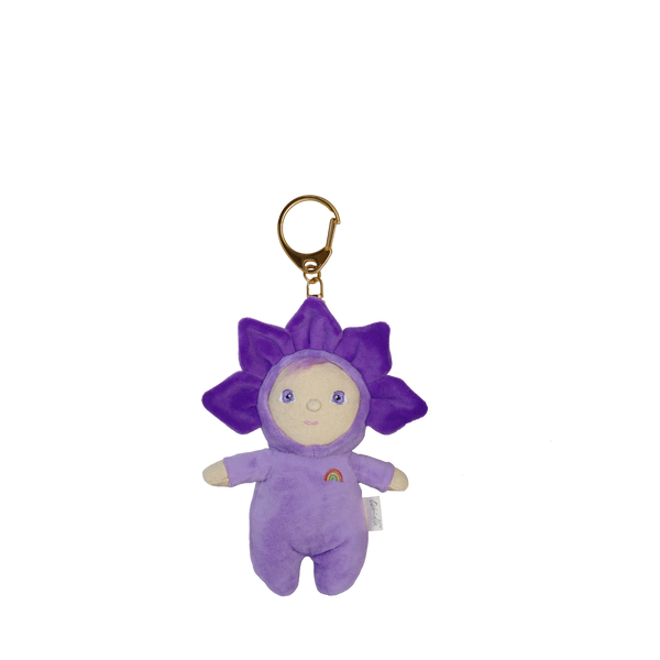 Olli Ella Dinky Bag Charm – Violet
